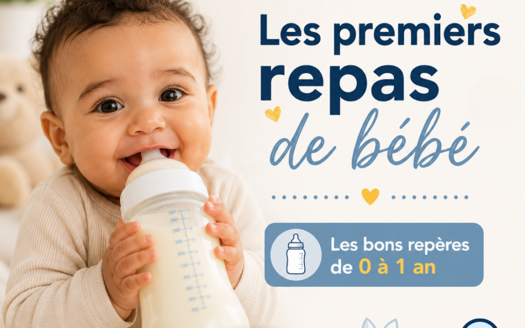 Les premiers repas de bébé : nos conseils pour bien démarrer